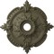 Ekena Millwork Benson Classic Medallion (Canopies up to 6 1/2"), 28 3/8"OD x 3 3/4"ID x 1 5/8"P, Spartan Stone CM28BESSF - alternate 1
